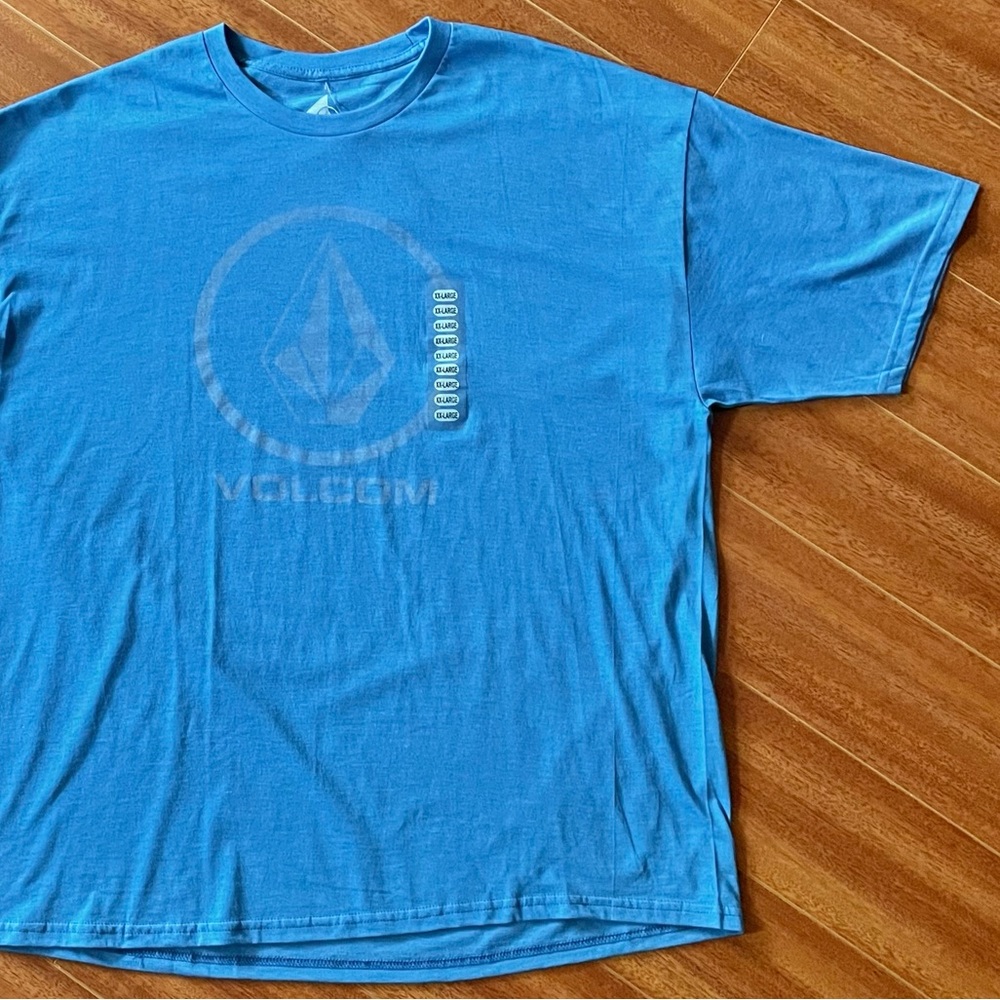 Volcom Blue Logo Tee - Size XXL - Picture 7 of 7